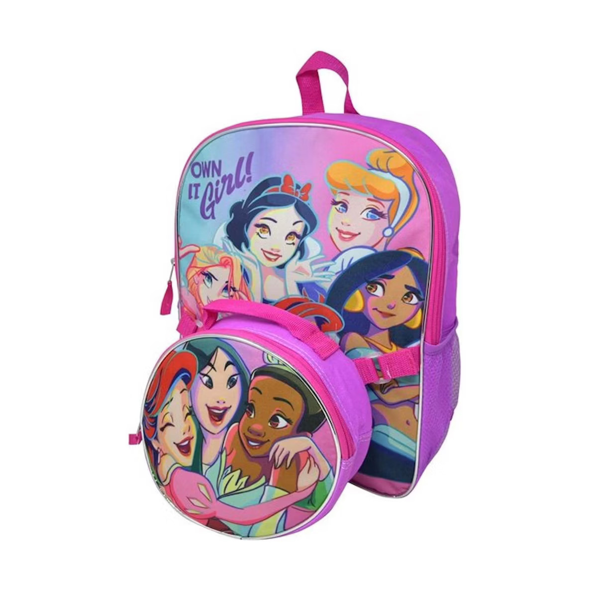 Disney Princess Backpack and Lunch Bag set 16" Pink | Target