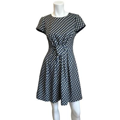 Gal Meets Glam Collection Amy Polka Dot Fit Flare Dress sz 2 NWOT  | eBay | eBay US