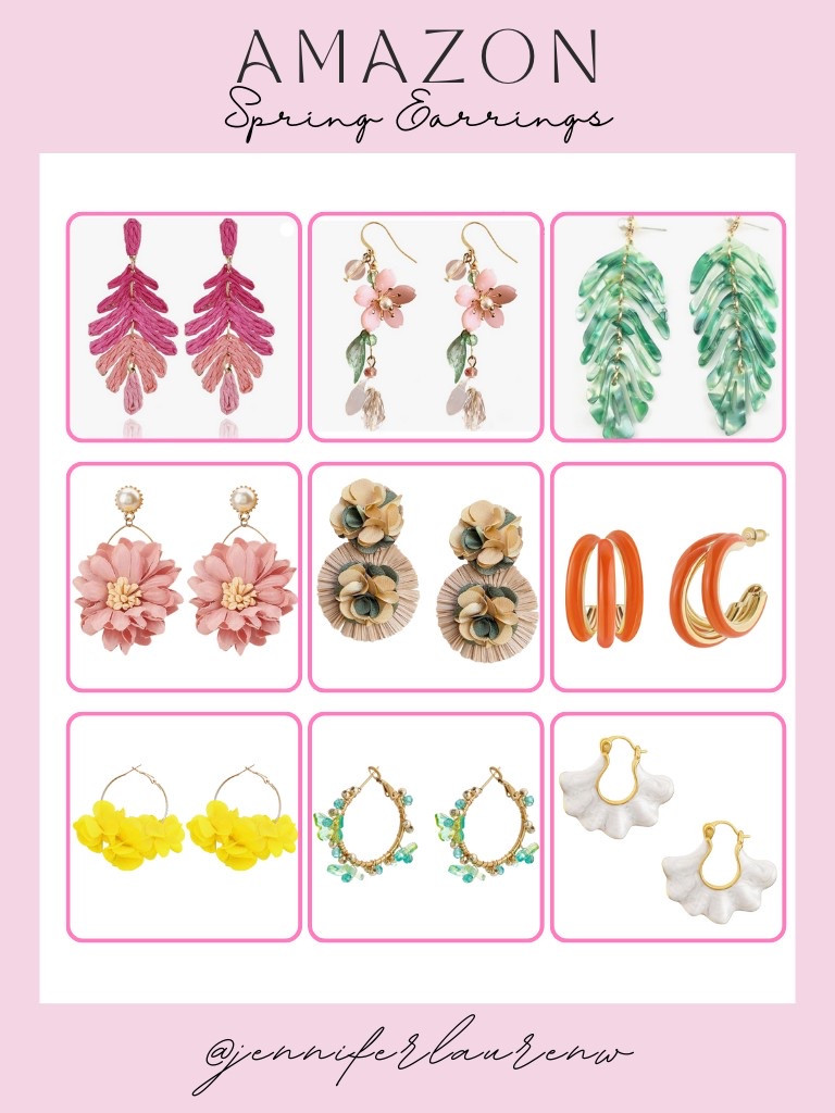 These cute spring earrings are the perfect way to brighten up your look—without breaking the bank! Under $20 for a pop of color and fun! #SpringStyle #AffordableFashion #EarringGoals #AmazonFinds #Under20 #BudgetFriendlyStyle #CuteAccessories #SpringVibes #FashionOnABudget #Accessorize



#LTKStyleTip #LTKFindsUnder50 #LTKSeasonal