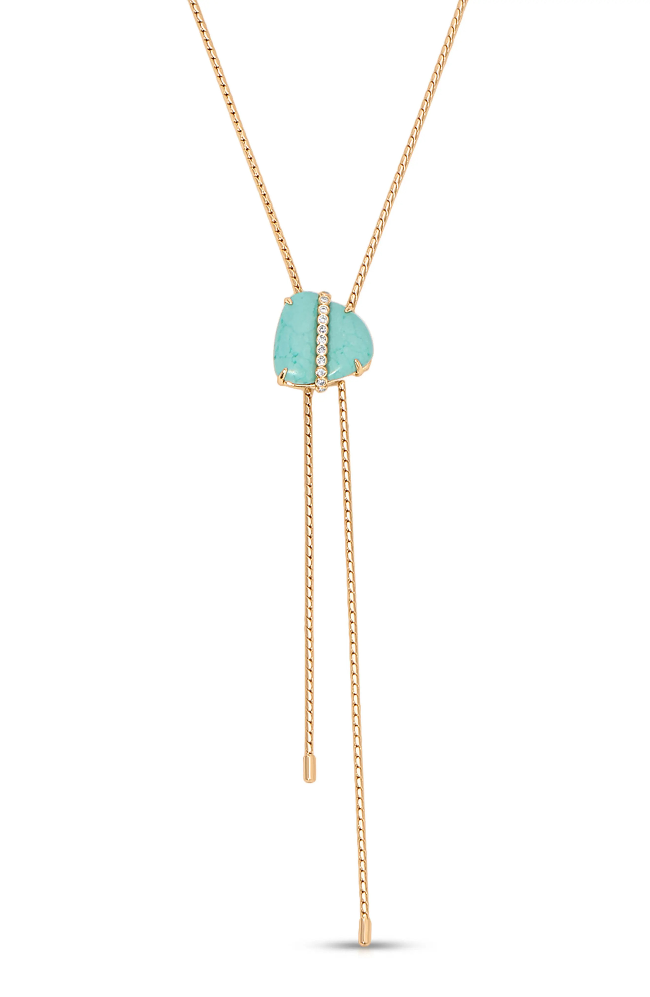 Reconstituted Turquoise Solstice Bolo Necklace (Women) | Nordstrom | Nordstrom