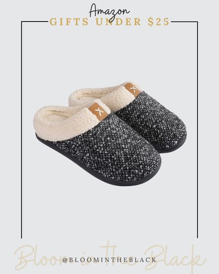 Amazon under $25 gift, scuff slippers, grey tweed slippers, Sherpa slippers

#LTKGiftGuide #LTKHoliday #LTKunder50
