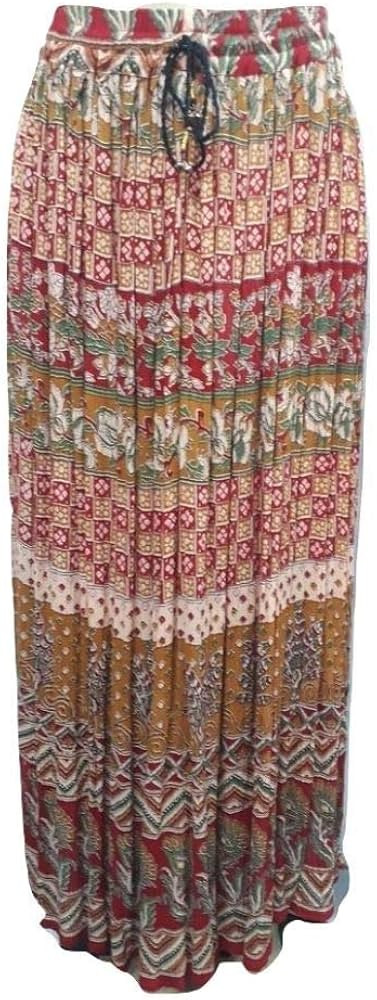 Saia Longa Indiana Estampada M | Amazon (BR)