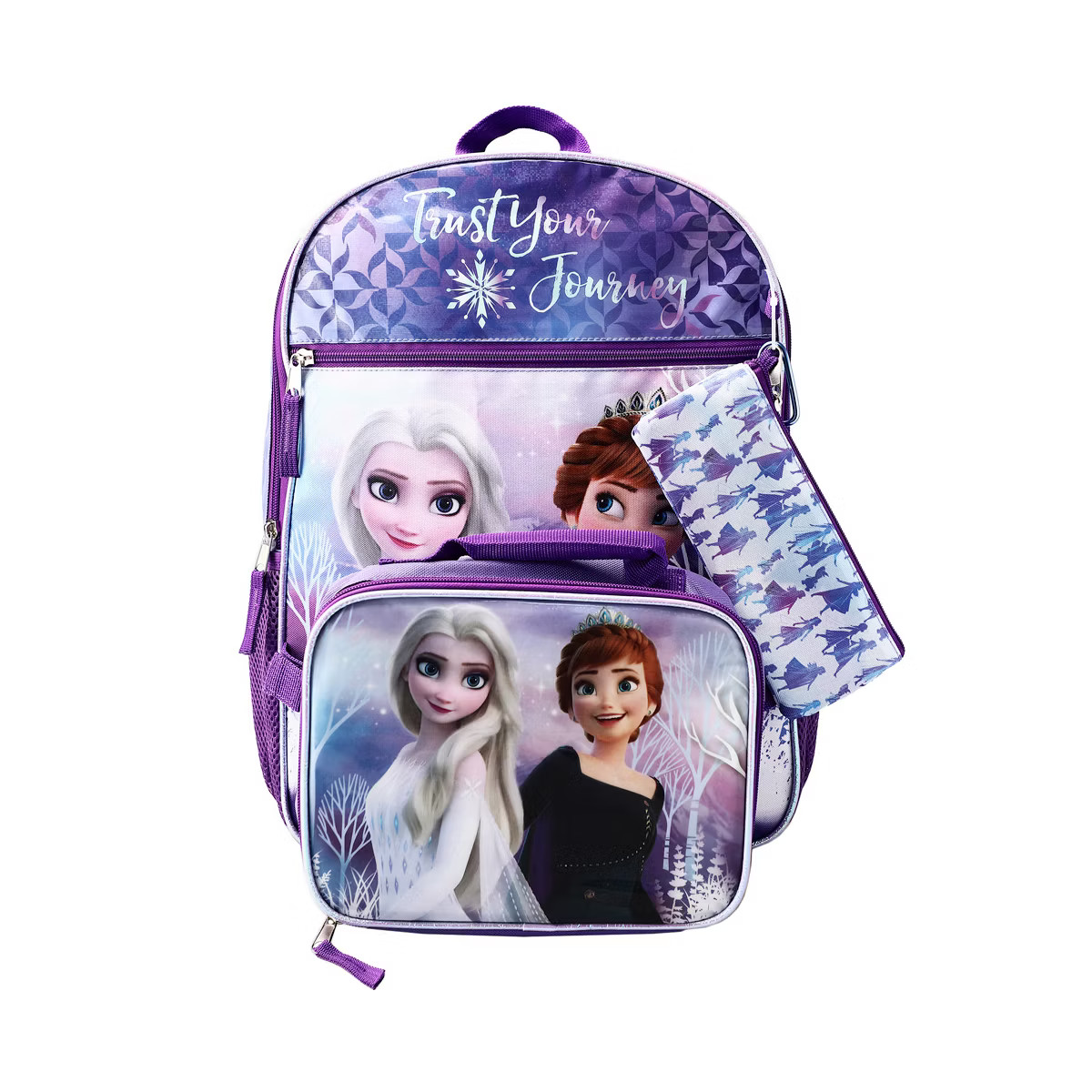 Frozen 16 inch Backpack 4-piece Set with lunch box for girls | Target