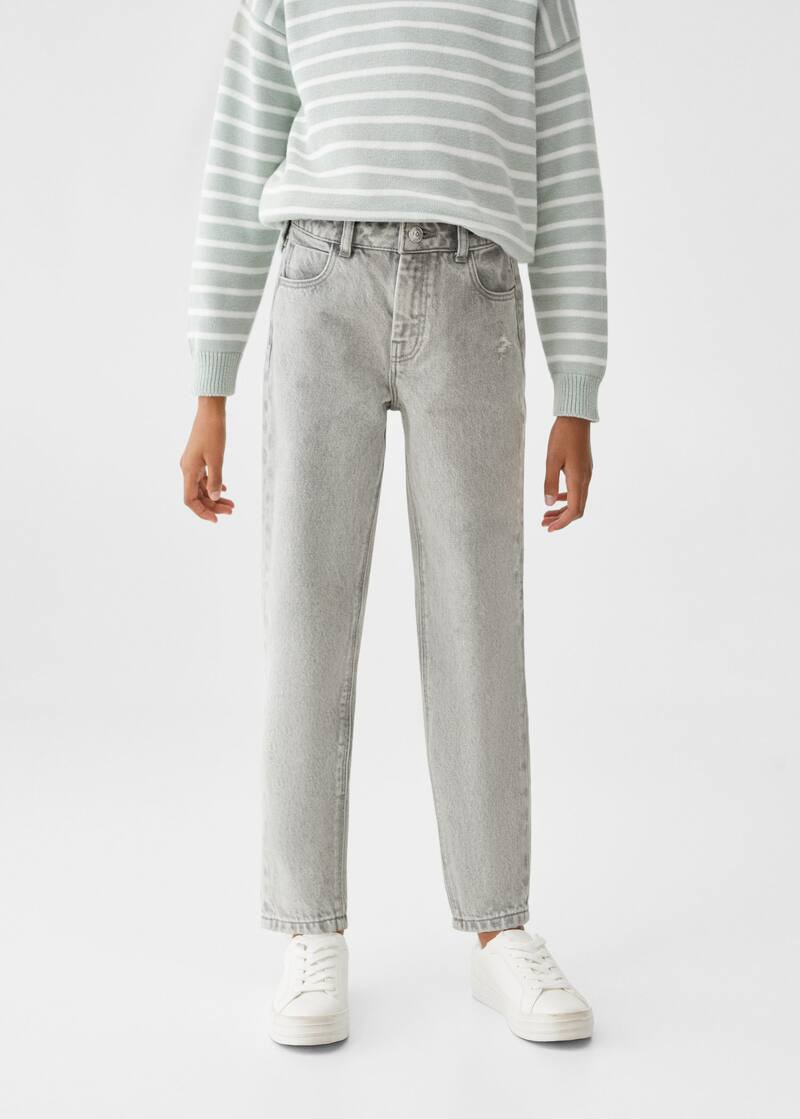 Mom-fit jeans -  Women | Mango USA | MANGO (US)