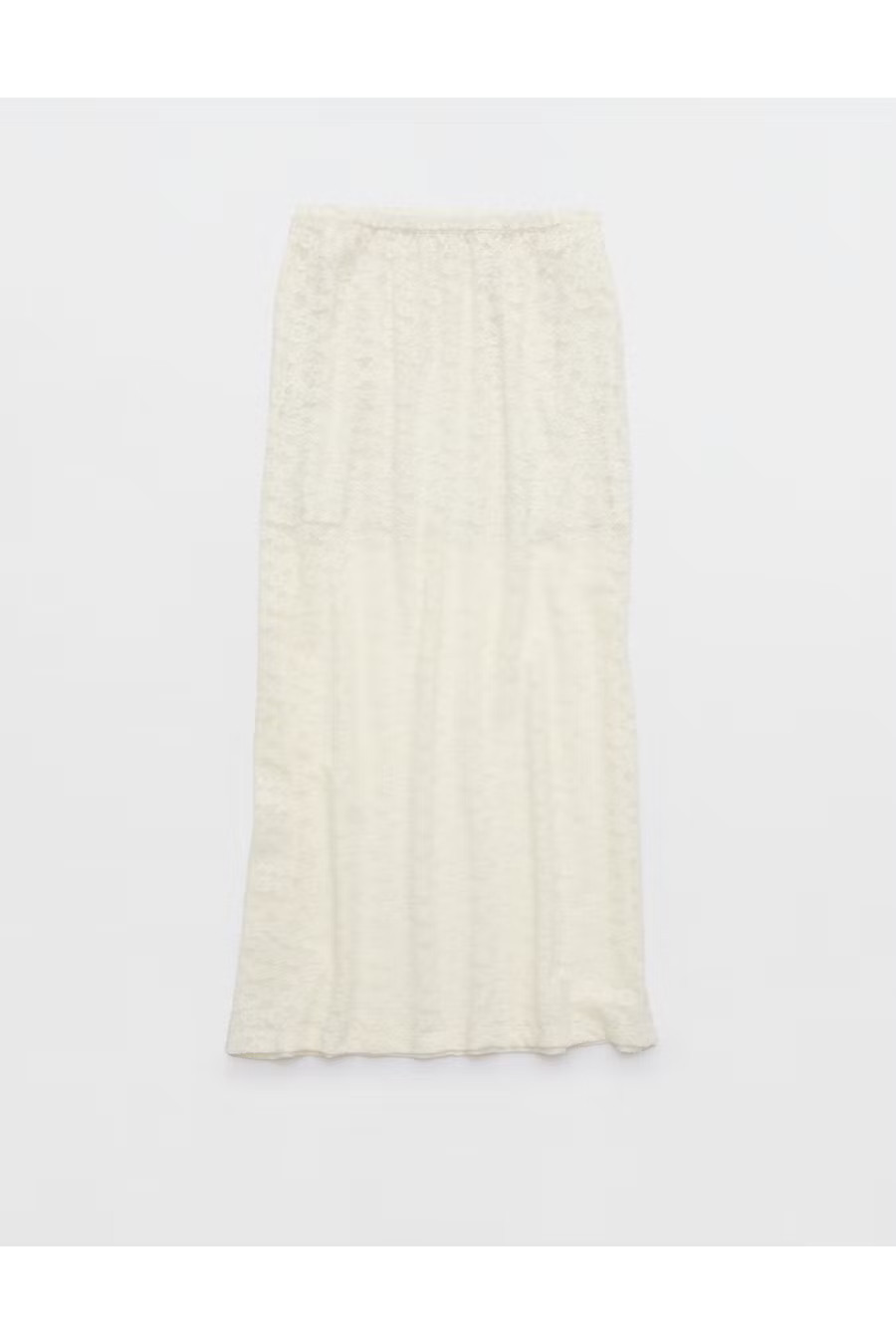 Aerie Vintage Lace Midi Skirt Women's Soft Muslin XXS | Aerie
