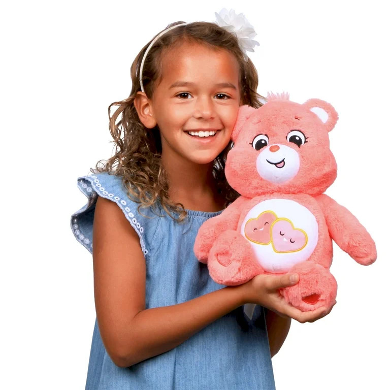Care Bears 14" Plush - Love-A-Lot Bear - Soft Huggable Material! | Walmart (US)