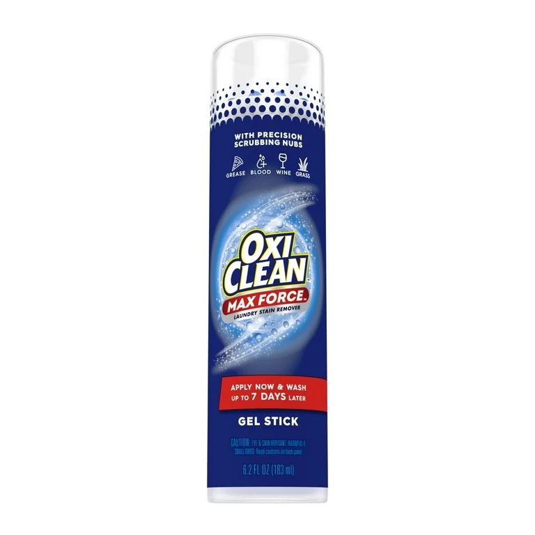 OxiClean Max Force Laundry Stain Remover Gel Stick, 6.2 fl oz | Walmart (US)