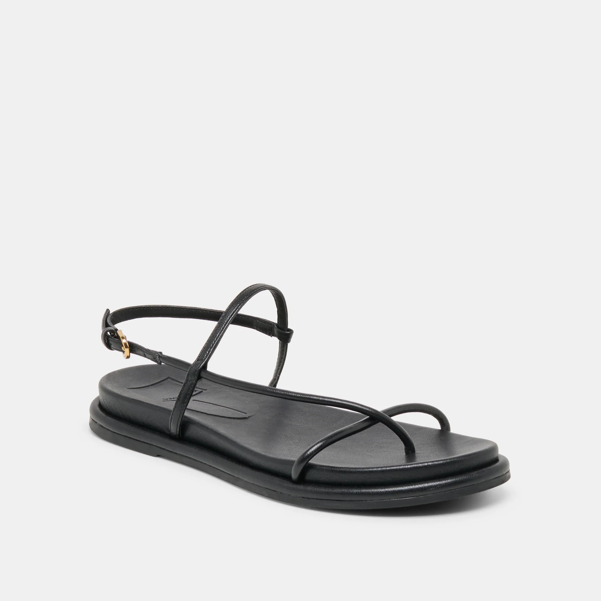 Dom Black Leather Sandals | Dolce Vita | DolceVita.com