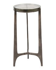 23in Thick Glass Top Metal Accent Table | Tables | Marshalls | Marshalls