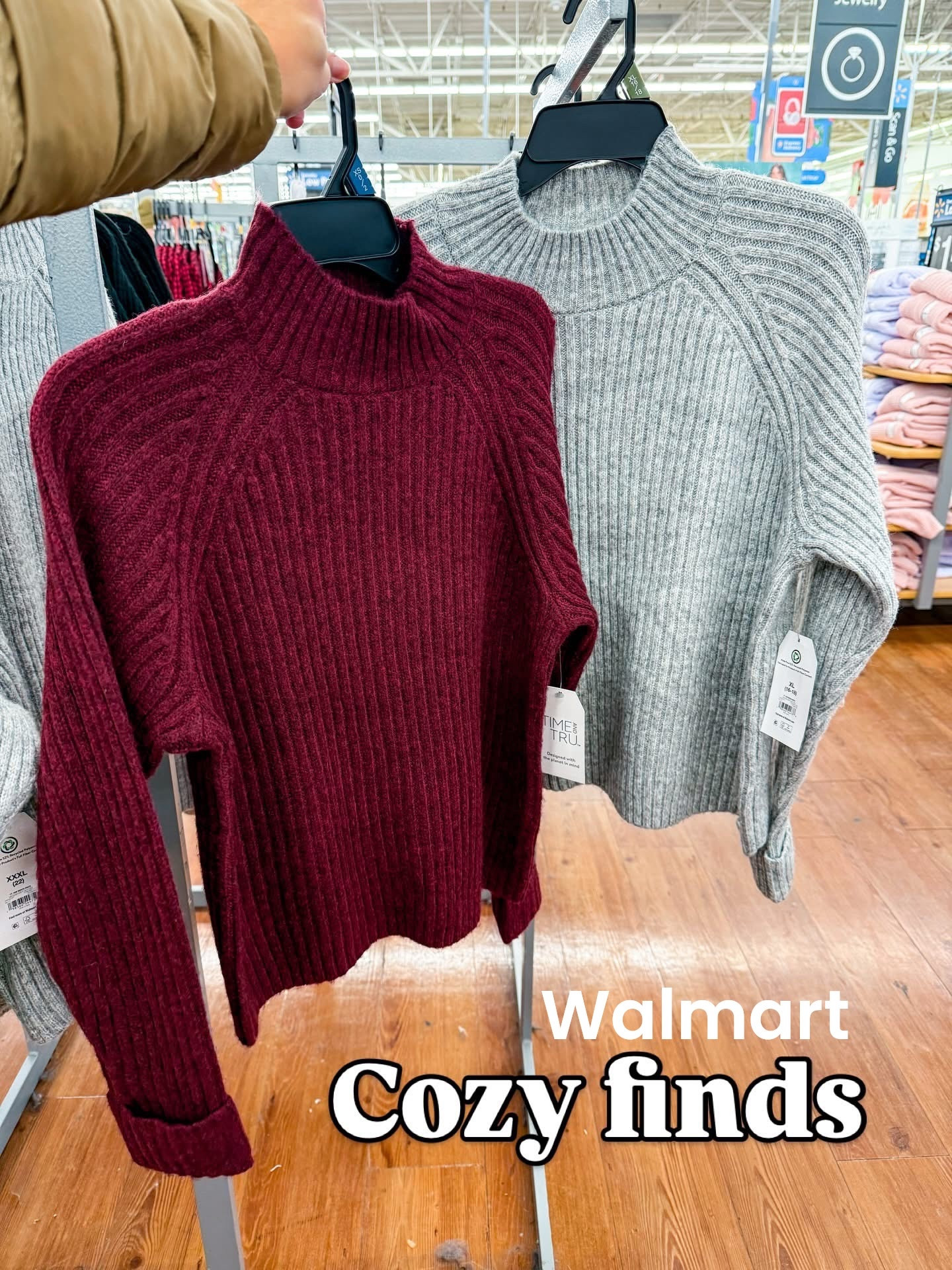 Cozy Walmart sweater 

#LTKSaleAlert #LTKFindsUnder100 #LTKFindsUnder50