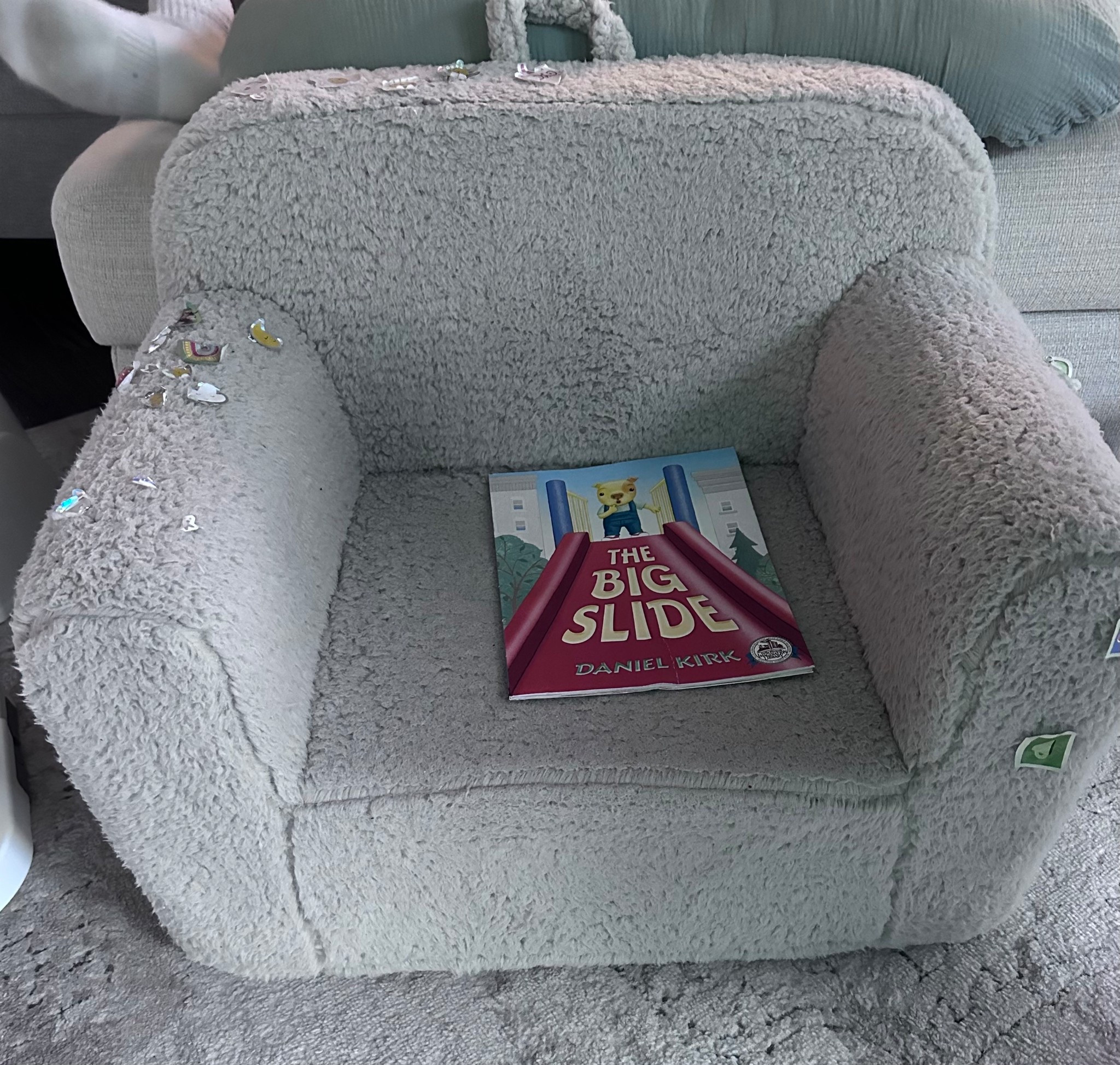 Another highly used toddler item is this chair! Great for reading books and light enough that our toddler can move it around by herself  

#LTKGiftGuide #LTKKids #LTKFindsUnder50