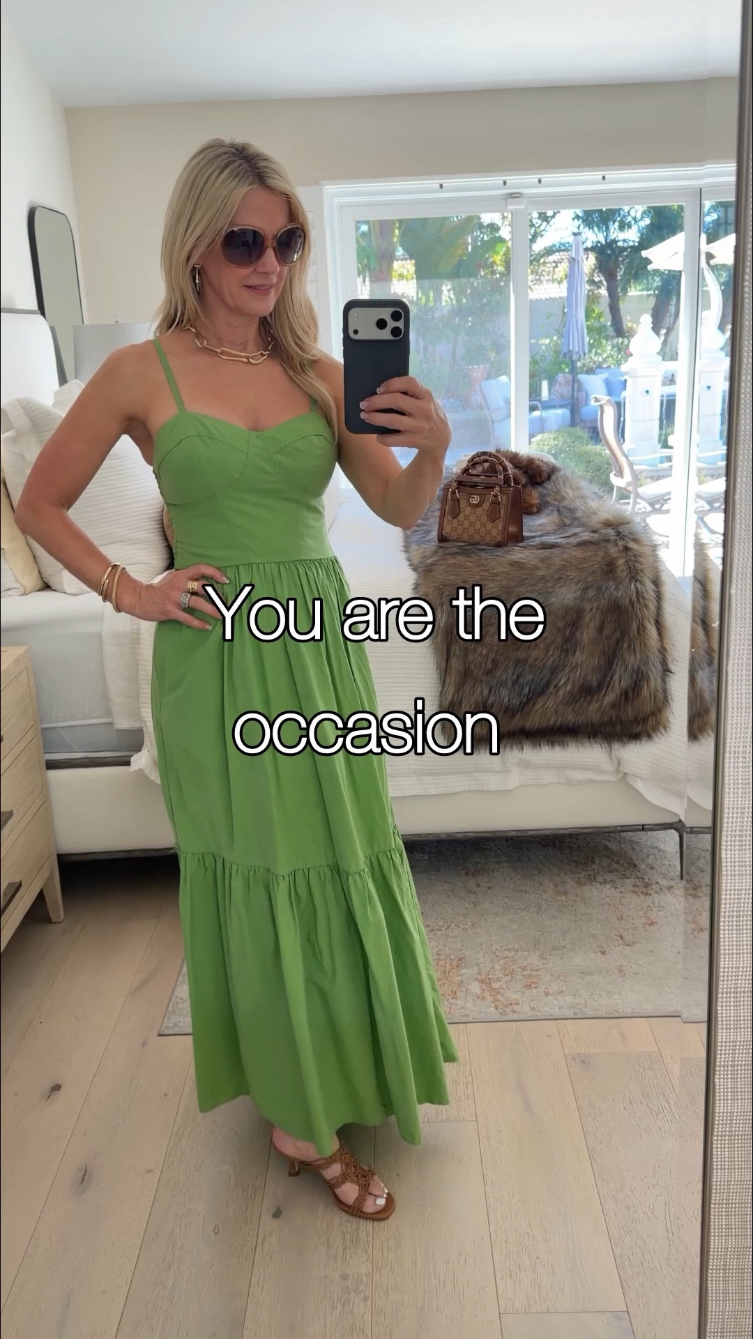 You are the occasion!  Wearing the dresses, embracing the moment, and showing up for my life—every single day. Confidence after 50 is about celebrating yourself and not saving anything for “someday.”

#LTKselfcare #LTKdayinmylife #LTKOver40