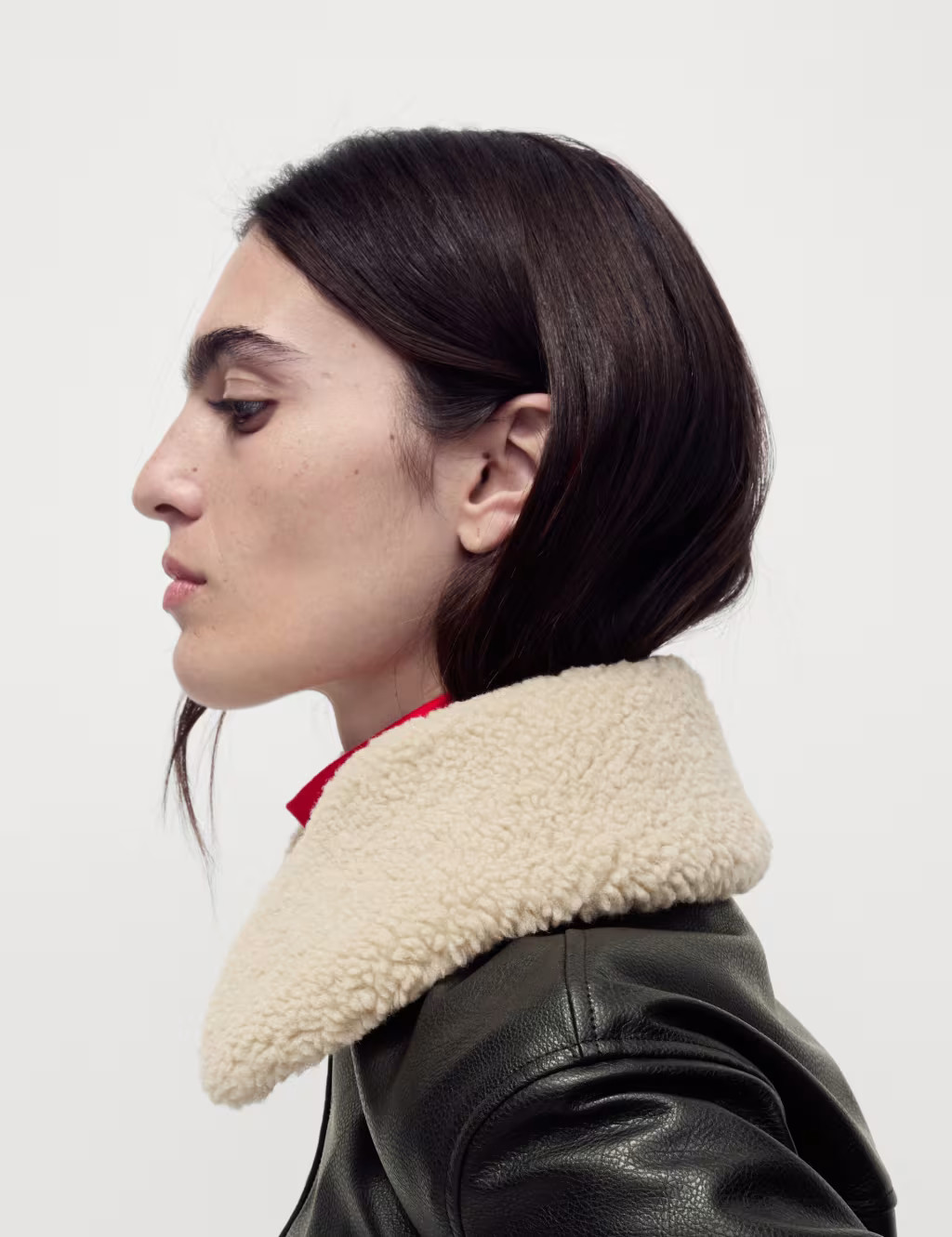 Faux Leather Aviator Jacket | Marks & Spencer (UK)