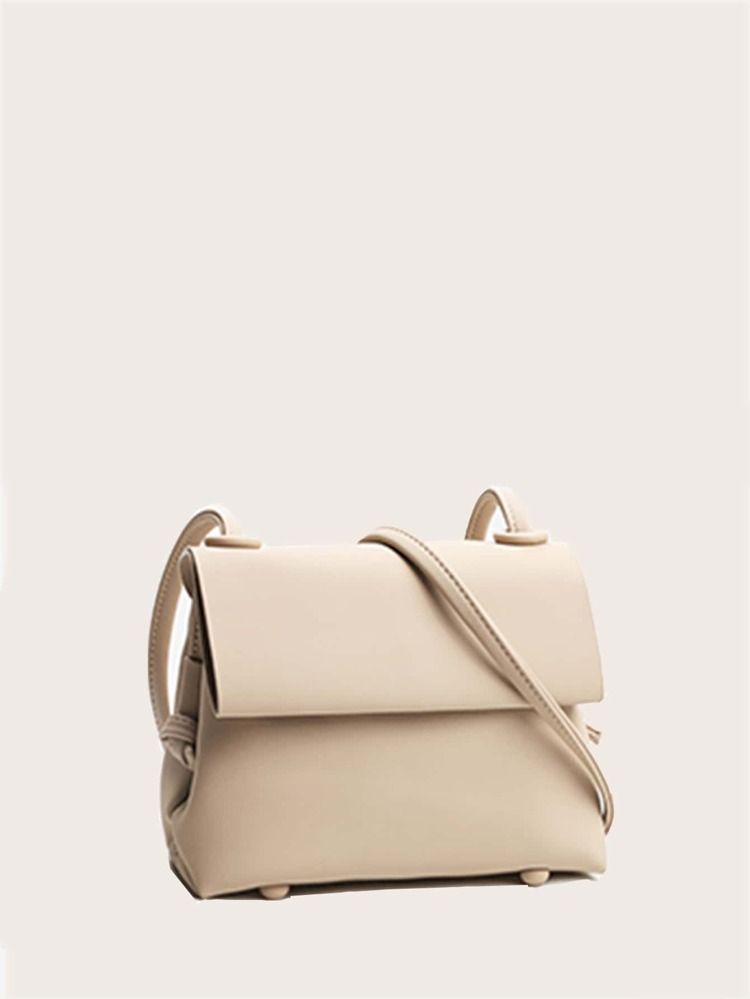 Minimalist Flap Crossbody Bag | SHEIN