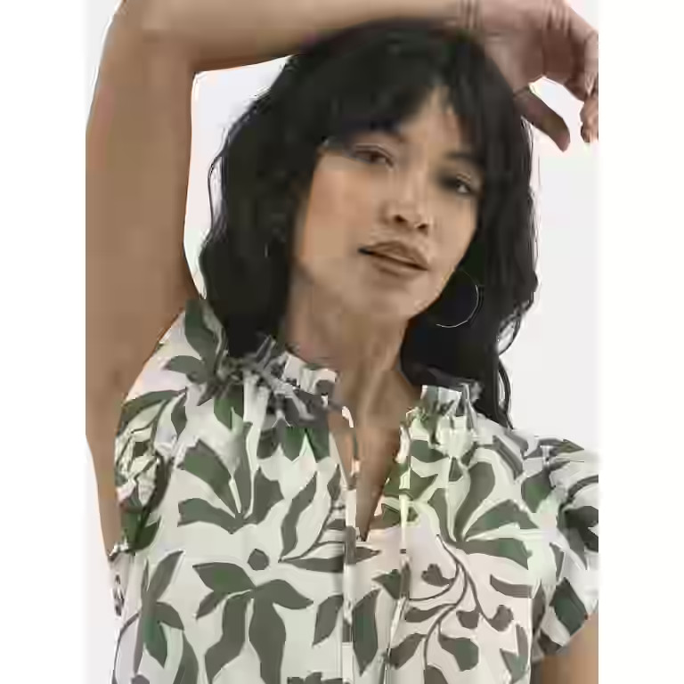 Time and Tru Women's Flutter Sleeve Mini Dress, Sizes XS-XXXL | Walmart (US)