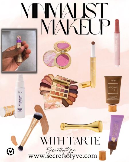 Secretsofyve: some of my favorite makeup selections @tartecosmetics
Pick some as gifts.
#Secretsofyve  #ltkgiftguide
Always humbled & thankful to have you here.. 
CEO: PATESI Global & PATESIfoundation.org
 #ltkvideo  @secretsofyve : where beautiful meets practical, comfy meets style, affordable meets glam with a splash of splurge every now and then. I do LOVE a good sale and combining codes! #ltkstyletip #ltksalealert #ltkeurope #ltkfamily #ltku #ltkfindsunder100 #ltkfindsunder50 #ltkover40 #ltkbeauty #ltktravel #ltkparties secretsofyve

#LTKSeasonal #LTKWedding #LTKFestival