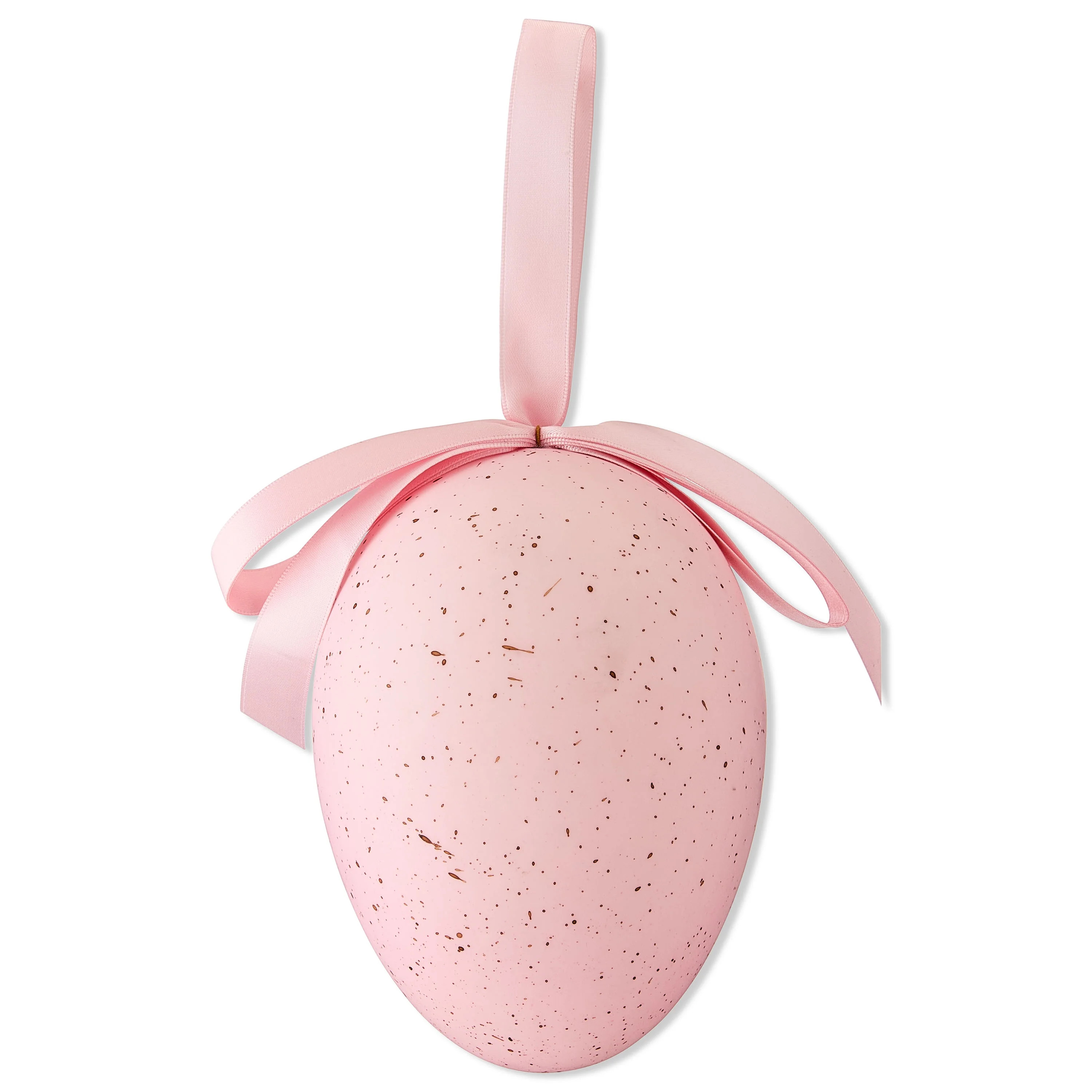 Jumbo Speckled Egg Hanging Decoration, Pink, 10", Easter by Way To Celebrate | Walmart (US)