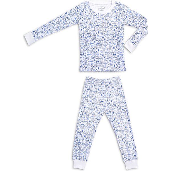 Cape Cod Pajama Set, Sailor Blue | Maisonette