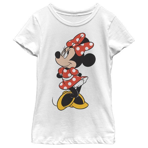 Girl's Disney Traditional Minnie T-Shirt | Target