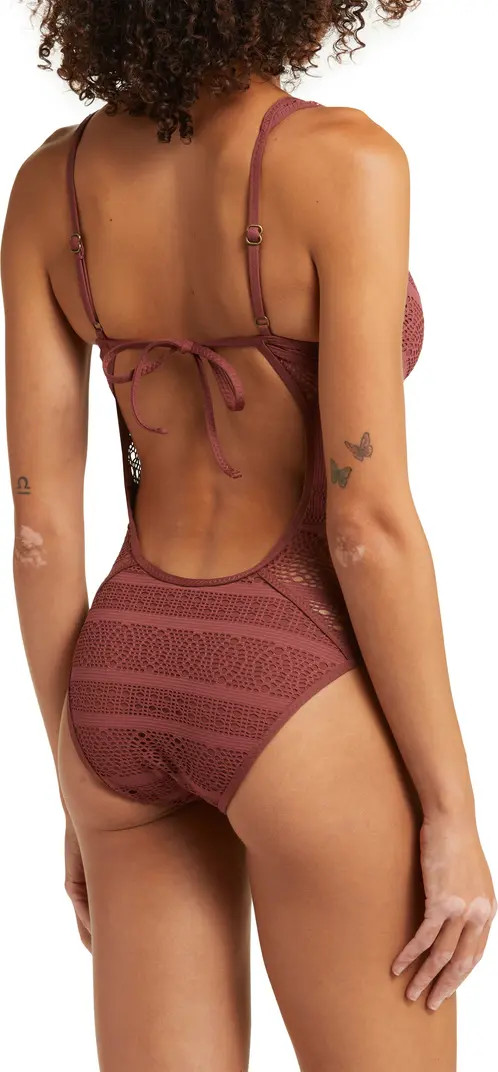 Colorplay Lace One-Piece Swimsuit | Nordstrom