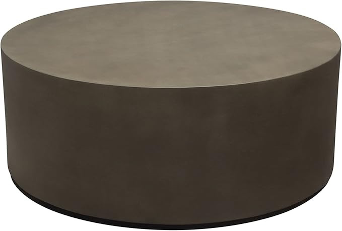Montage Diamond Sofa Round Faux Cement Cocktail Table MONTAGERCTCM | Amazon (US)