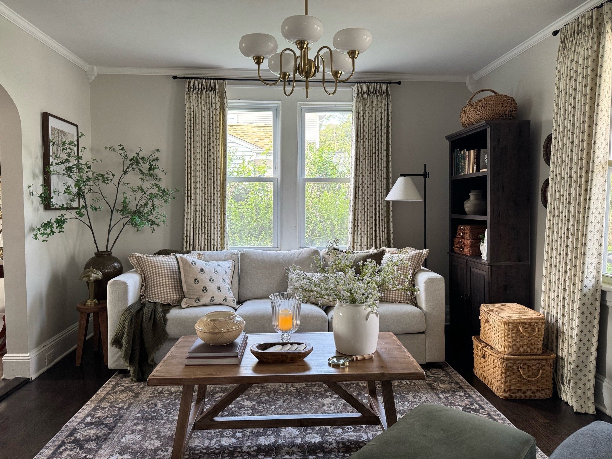 Our living room curtains, cottage home decor

#LTKHome