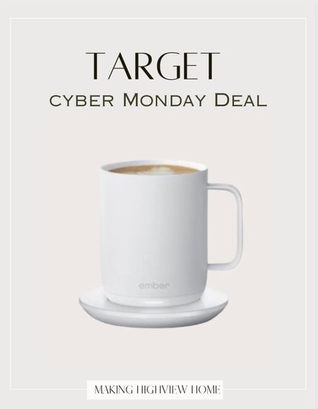 Target Cyber Monday Deal! I love my ember mug. They make the best gifts for the holiday season! 

#LTKhome #LTKCyberWeek #LTKsalealert