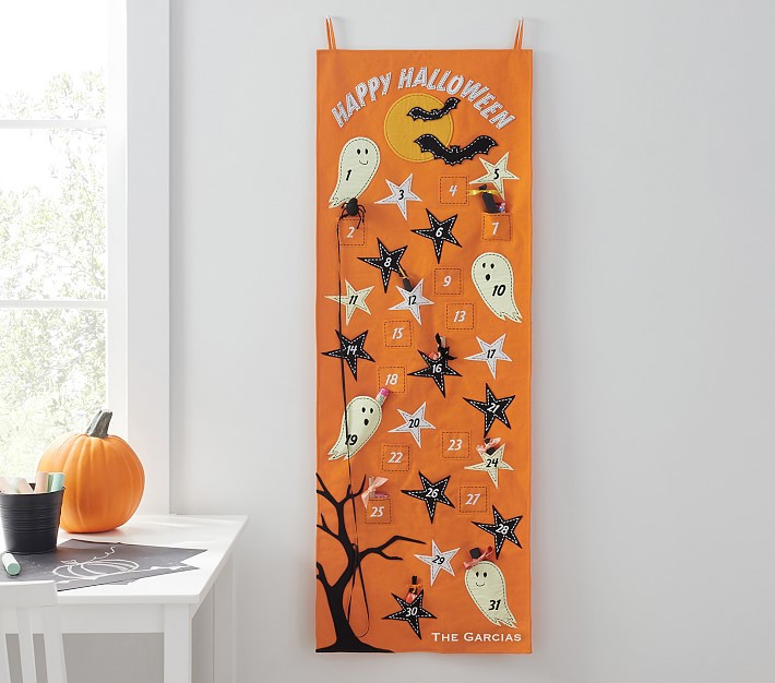 Glow-in-the-Dark Ghostly Countdown Calendar | Pottery Barn Kids