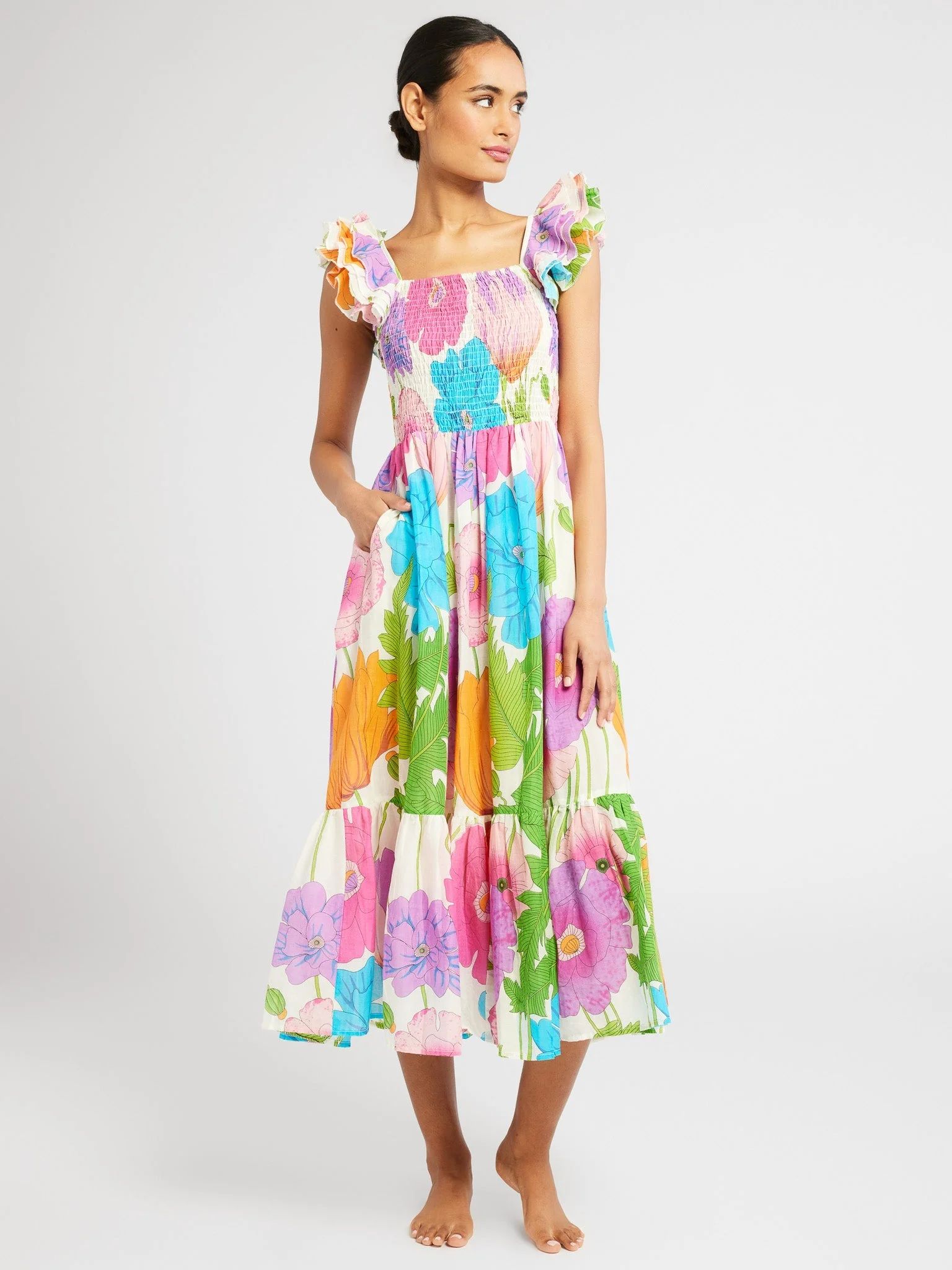 Shop Mille - Olympia Dress in Sedgwick | Mille