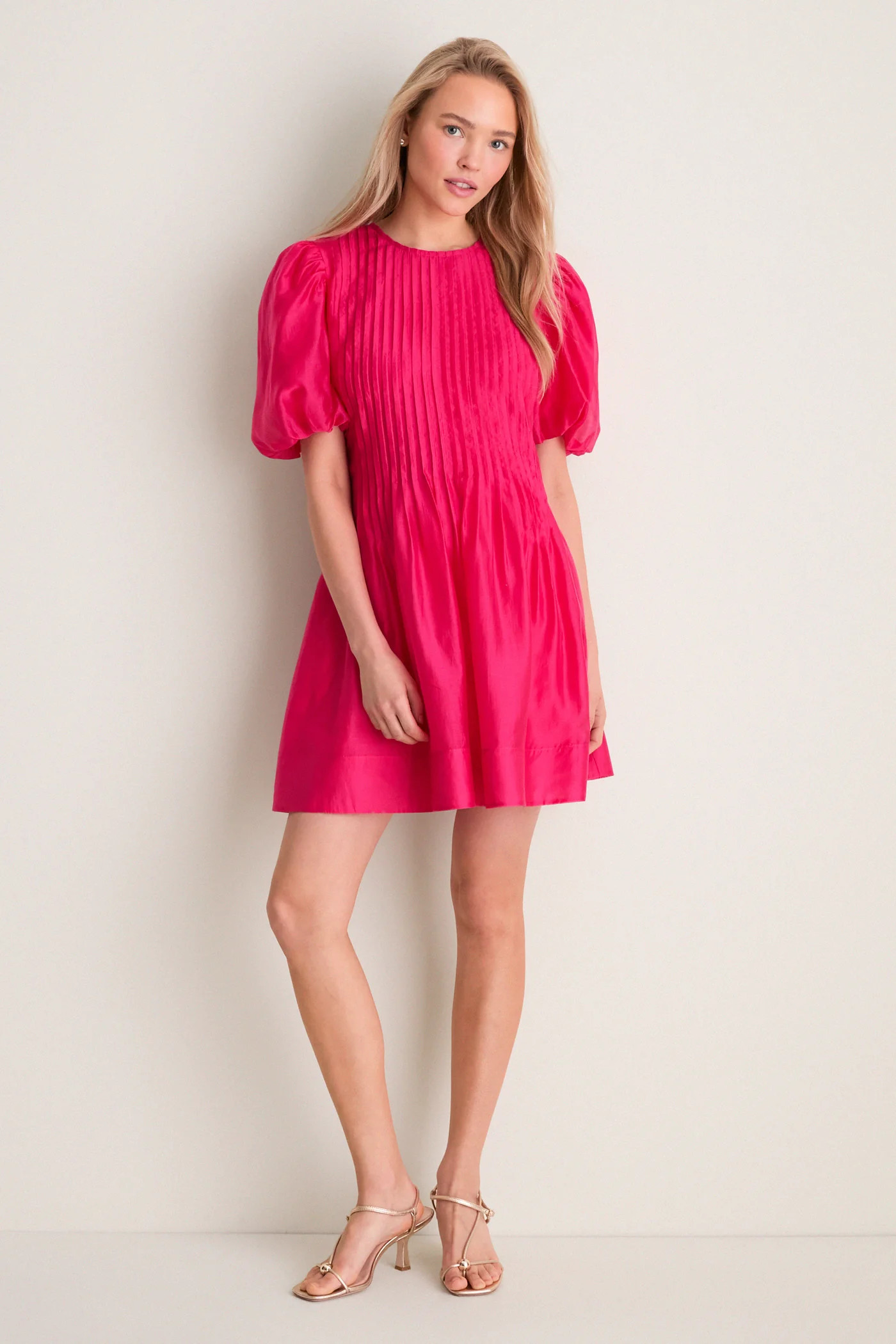 Hot Pink Mere Mini Dress | Tuckernuck (US)