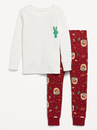Unisex Snug-Fit Printed Pajama Set for Toddler &amp;amp; Baby | Old Navy (US)