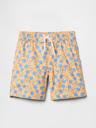 babyGap × Disney Print Swim Trunks | Gap Factory