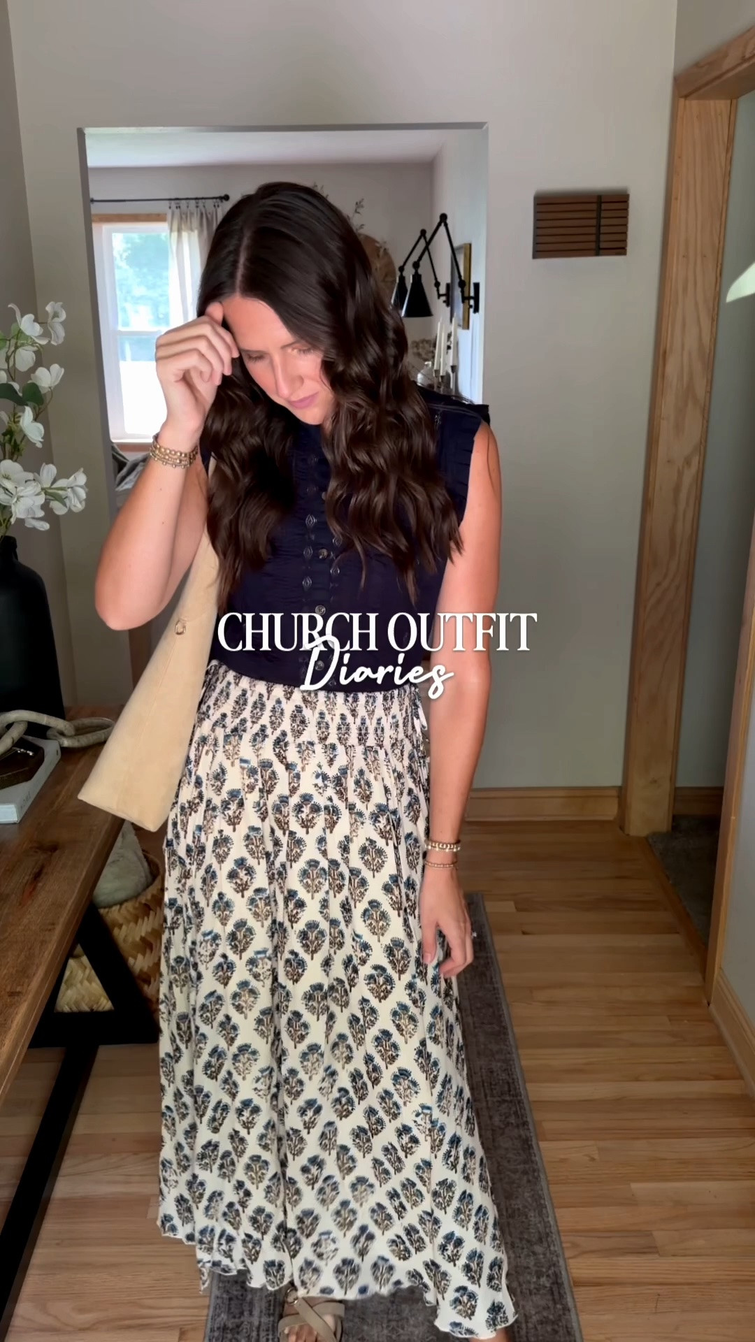 Church outfit

Top - small
Skirt - small