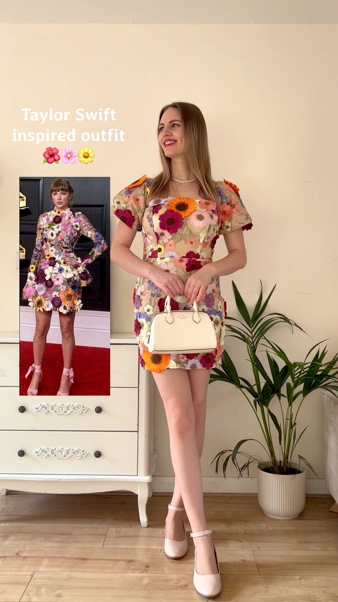 Taylor Swift inspired outfit 🌺🌸🌼 love all the romantic florals 🌸 Happy Valentine’s Day everyone! 💕 

Dress by @wolddress.official AD 
Bag @katespadeny via @secretsales AD

#taylorswift #ophelia #floraldress #valentinesday #springdress 

Spring dress spring fashion floral dress flowers fashion blogger fashion style vintage fashion retro fashion style inspo nature Taylor Swift dress

#LTKdresses #LTKstyletip #LTKspring
