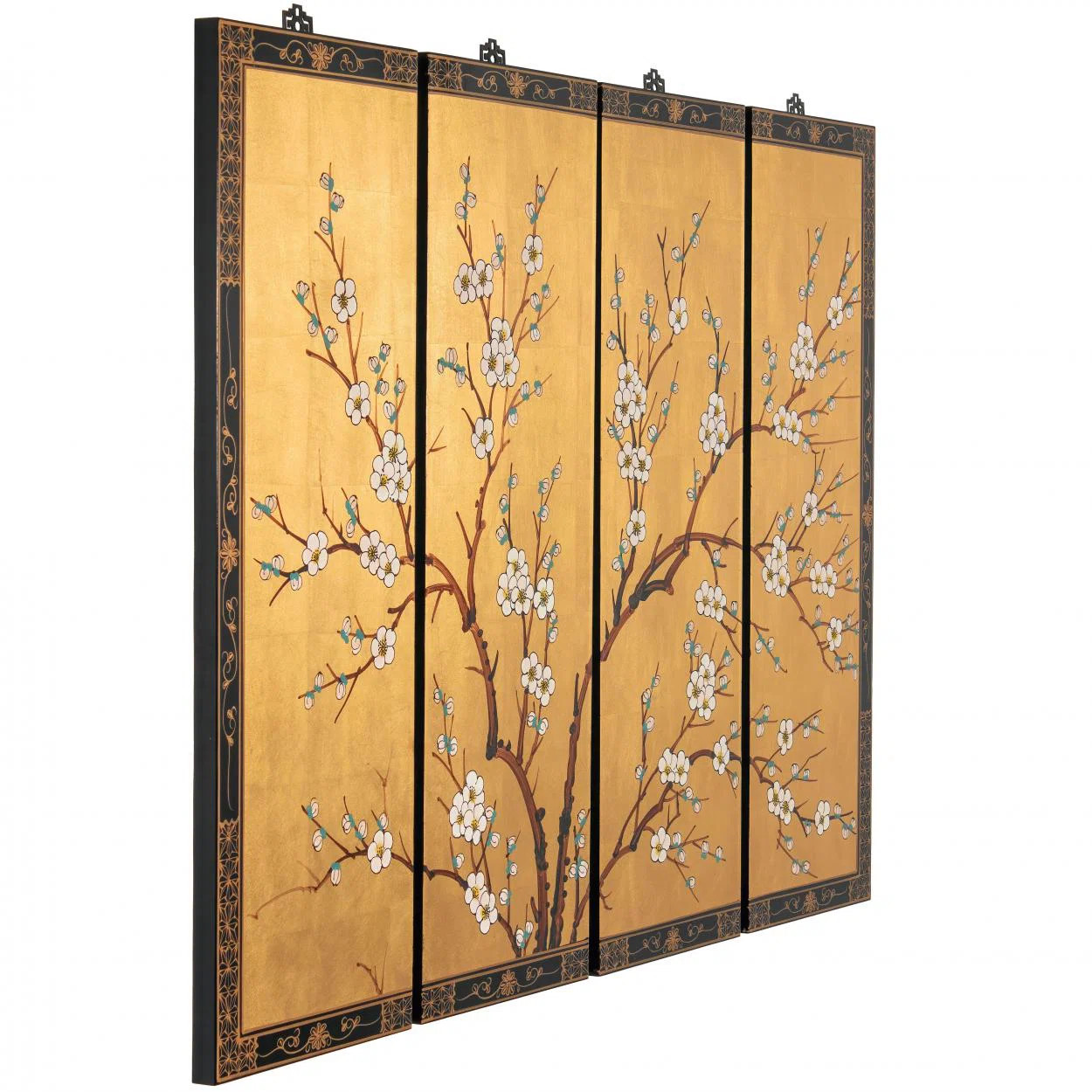 Cherry Blossom 36" H x 12" W 4 - Piece Wall Décor | Wayfair North America