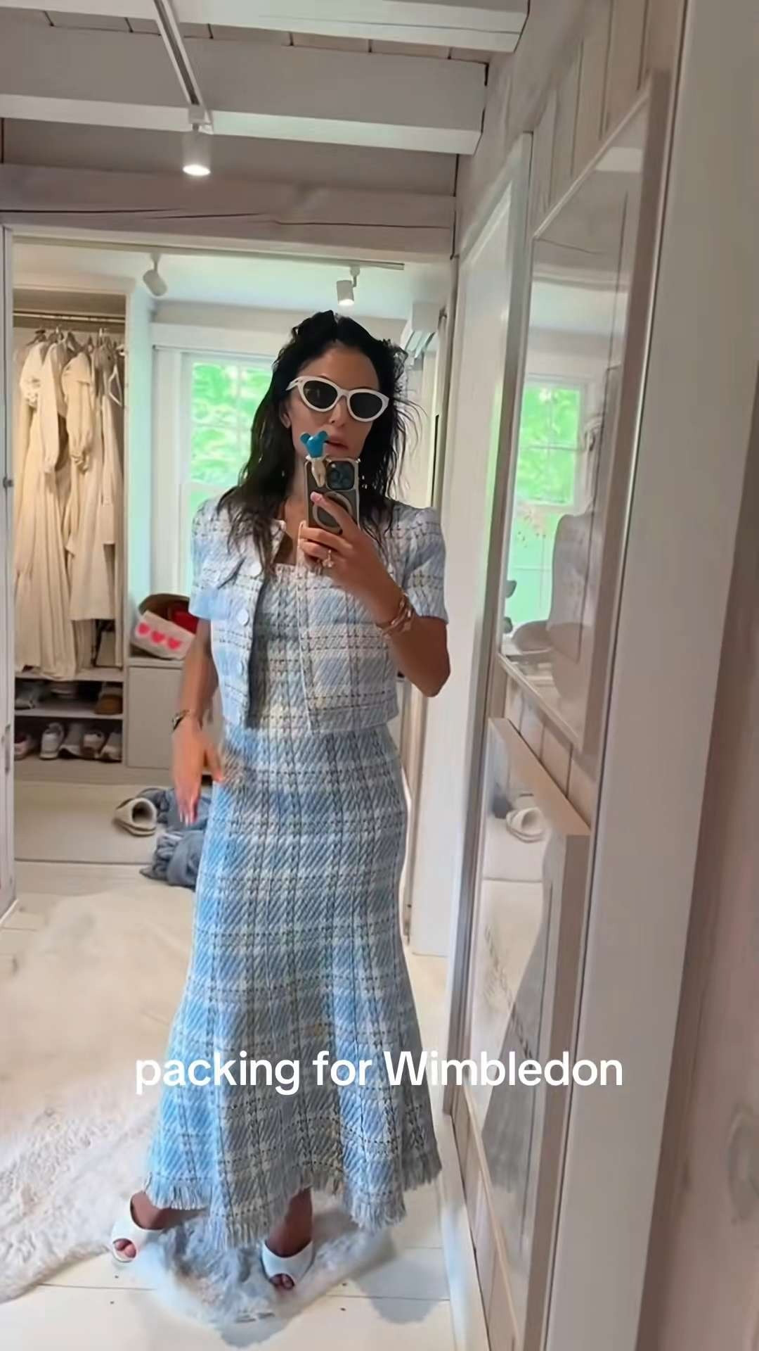 Rallying for London… Thoughts on this look? 🩵 

 #LTKStyleTip #LTKTravel