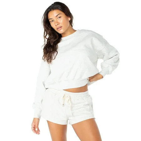 Celebrity Pink Women's Crew Neck Sweatshirt, Sizes XS-XXXL | Walmart (US)