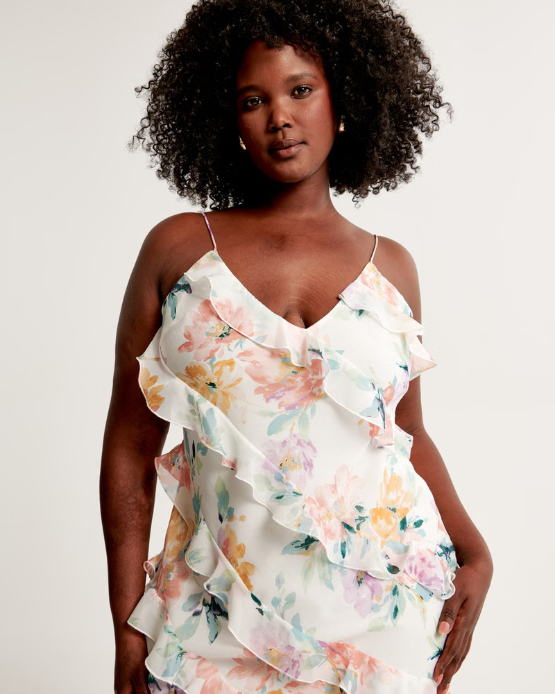 Women's All-Over Ruffle Mini Dress | Women's Dresses & Jumpsuits | Abercrombie.com | Abercrombie & Fitch (US)