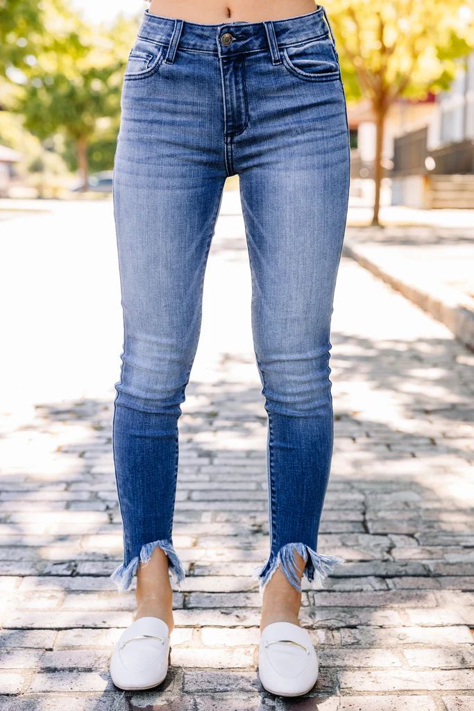 Remember It All Dark Wash Cropped Jeans | The Mint Julep Boutique