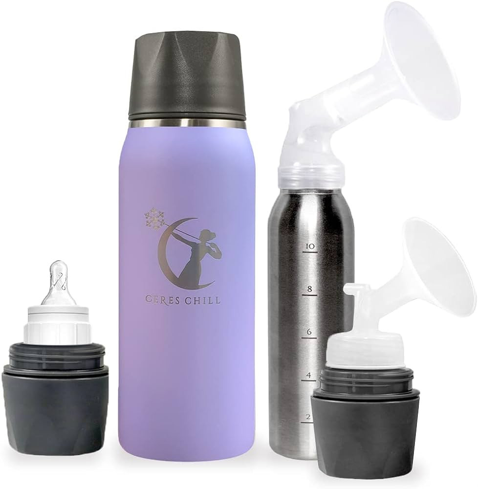 Breastmilk Chiller Reusable Storage Container by CERES CHILL | Cooler - Keeps Milk at Safe temper... | Amazon (US)