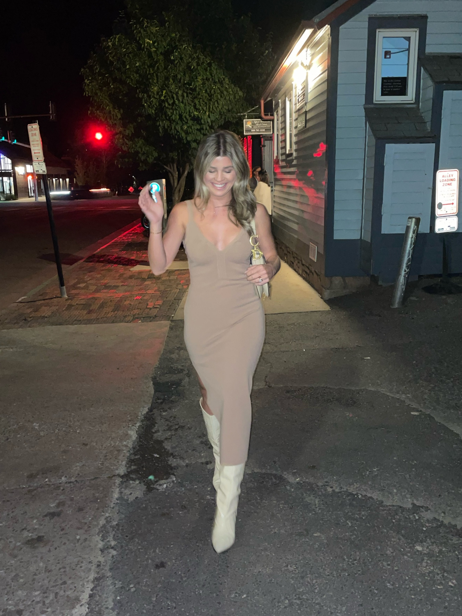 Changed my whole aesthetic to a neutral girly for this trip🤎 This dress from Revolve was ❤️‍🔥 and def wearing it all fall long with the hubs hehe! Wearing a size small and fit perfectly! 

#LTKSeasonal