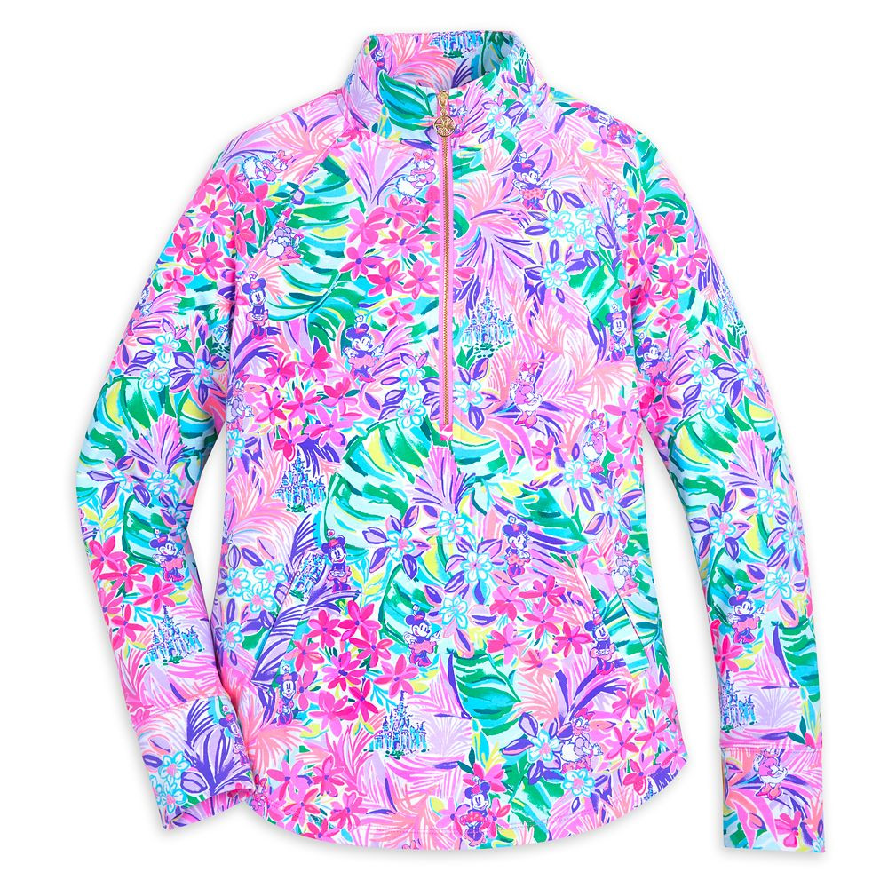 Minnie Mouse and Daisy Duck Zip Pullover for Women by Lilly Pulitzer – Disney Parks | Disney Store