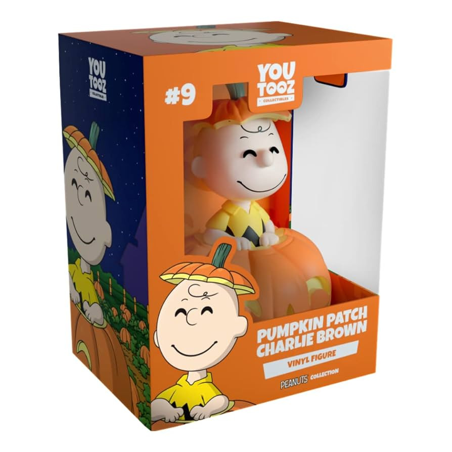 Youtooz Pumpkin Patch Charlie Brown Vinyl Figure, 4.5" Peanuts Official Licensed Collectible | Amazon (US)