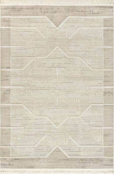 Beige Constance Tiled Geometric Area Rug | Rugs USA