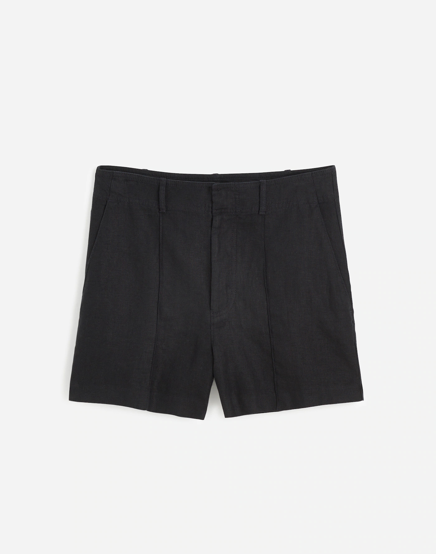 Pintucked Short in 100% Linen | Madewell | Madewell