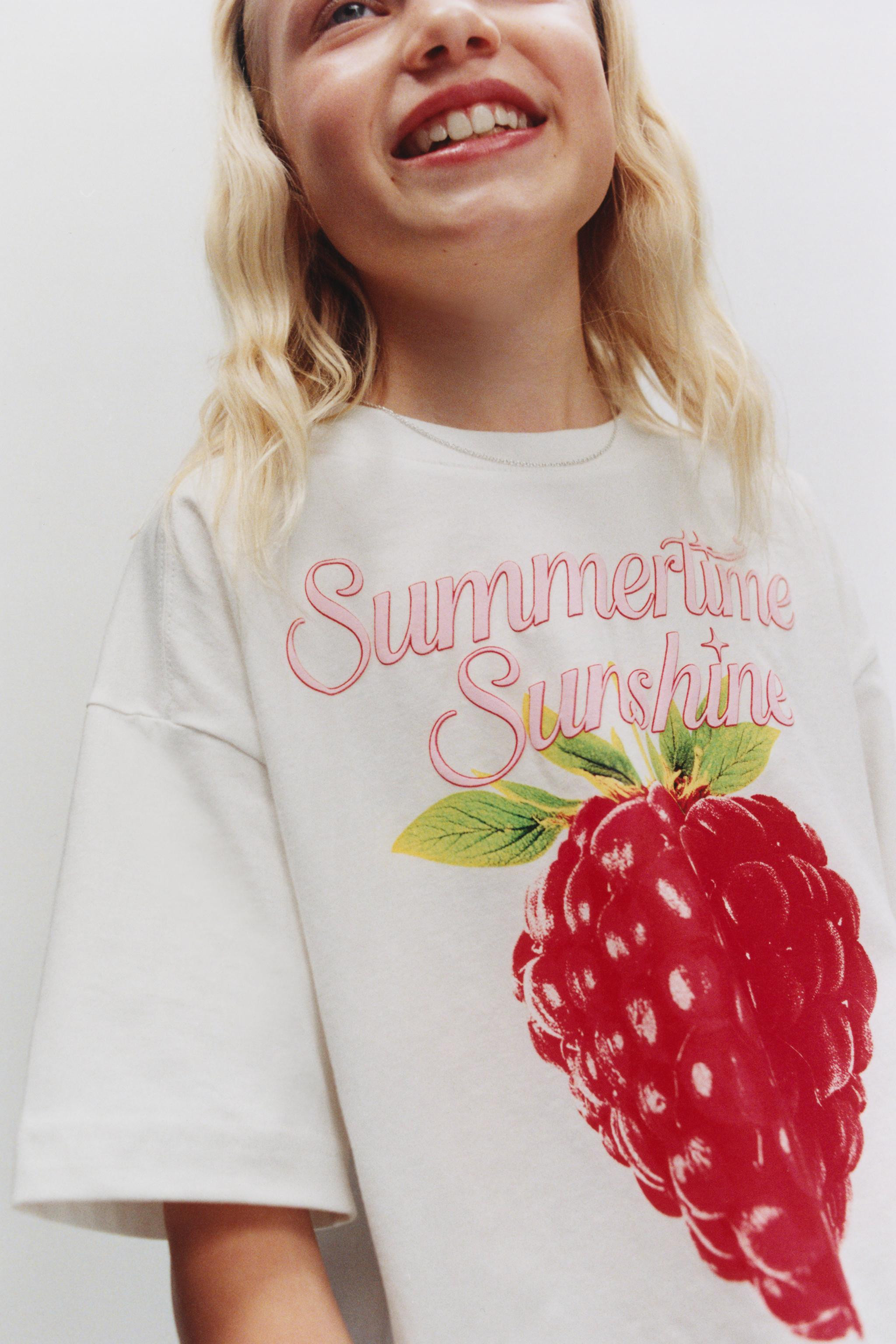 FRUIT PRINT T-SHIRT | Zara US