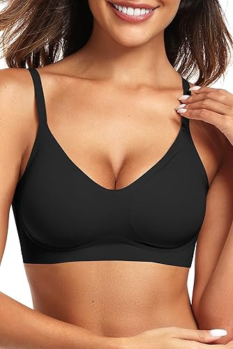 Vertvie Womens Seamless Jelly Bras No Underwire Comfort Push Up Bras Buttery Soft Wireless Bralet... | Amazon (US)