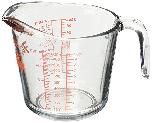 Anchor Hocking Fire-King Measuring Cup, Glass, 4-Cup | Amazon (US)