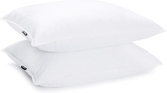 JA COMFORTS Duck Feather and Down Bed Pillows for Sleeping(2 Pack)- Standard(20IN×26IN), Filling... | Amazon (CA)