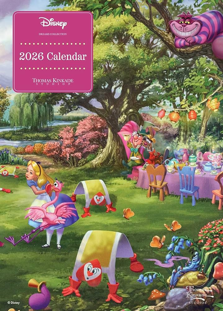 Disney Dreams Collection by Thomas Kinkade Studios 2026 Engagement Calendar: Original Andrews McM... | Amazon (UK)